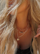 Chloe Purple Beaded Necklace