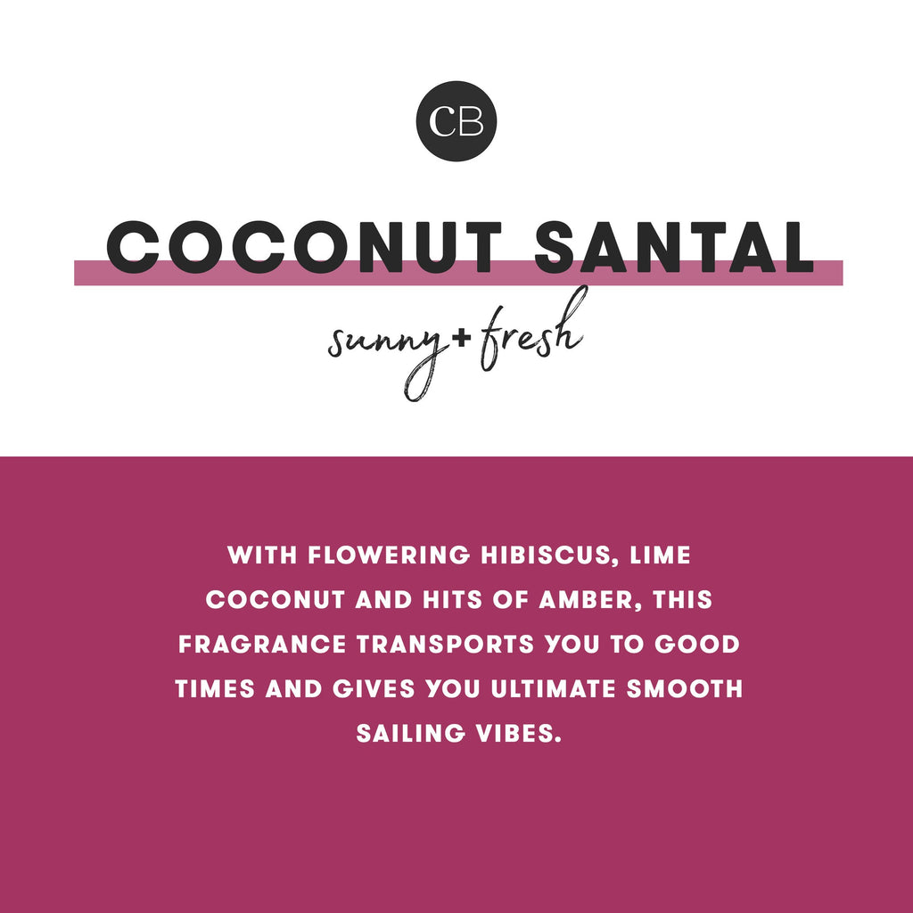Coconut Santal Mercury Iridescent Inverted Candle