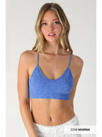 Textured Lace Cut-Out Bralette