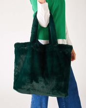 Cozy Cabin Faux Fur Tote