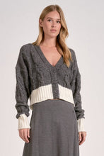 Carrie Cable Crop Cardigan