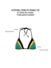 Maragogi Macadamia Triangle Bikini Top