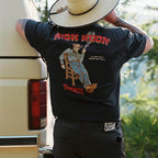 High Noon Vintage Black Tee