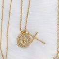 Radiant Double Charm Necklace