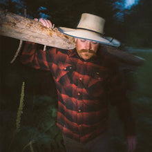 Calico Red Rock Flannel Button-Up
