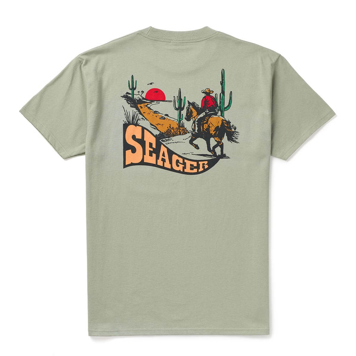 Long Ride Desert Green Tee