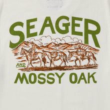 Seager x Mossy Oak Pack Out Vintage White Tee