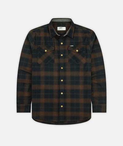 Breaker Brown Flannel