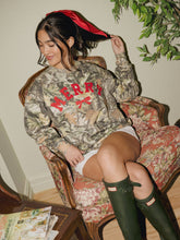 Merry Camo Crewneck