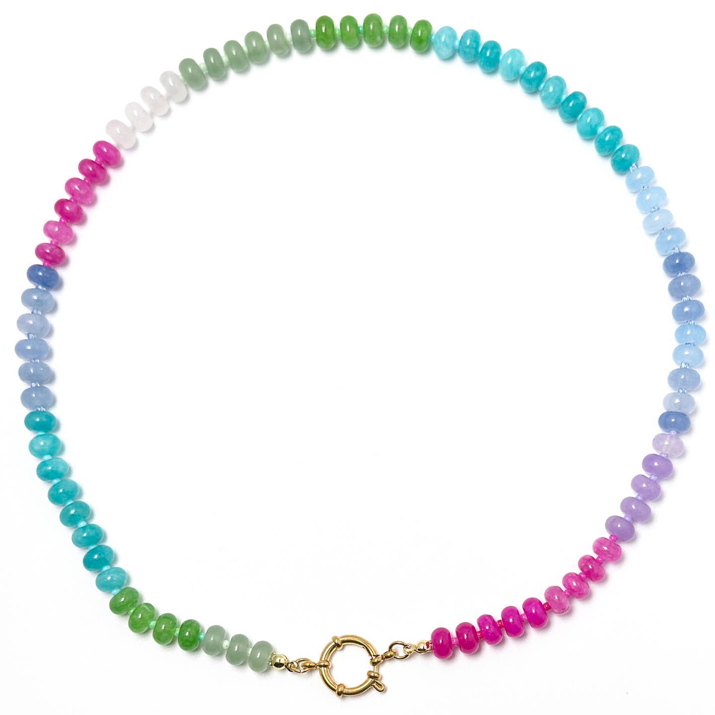 Gemstone Candy Necklace