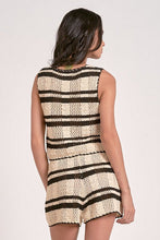 Taja Stripe Crochet Top