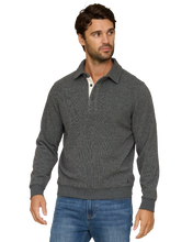 Newton Charcoal Fleece Quarter-Zip