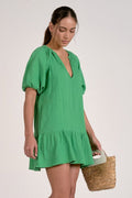 Gina Kelly Green Mini Dress