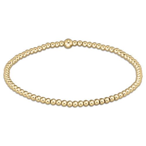 Classic Gold Bead Bracelet