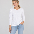 Classic White L/S Tee