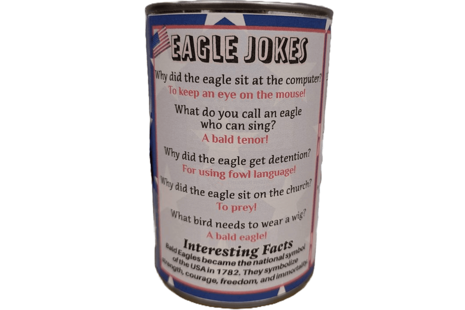 Canned Bald Eagle