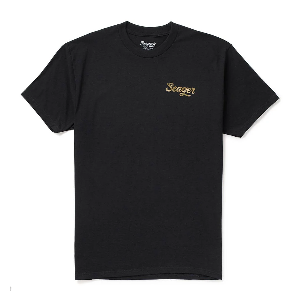Russ Camo Fill Black Tee