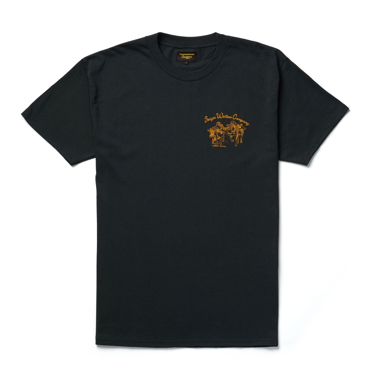 Los Rios Vintage Black Tee