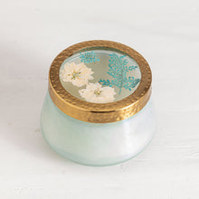 Pacific Coast Medium Pressed Floral Candle