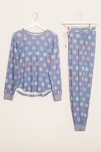 Mountain Love Snowflakes Banded Pant