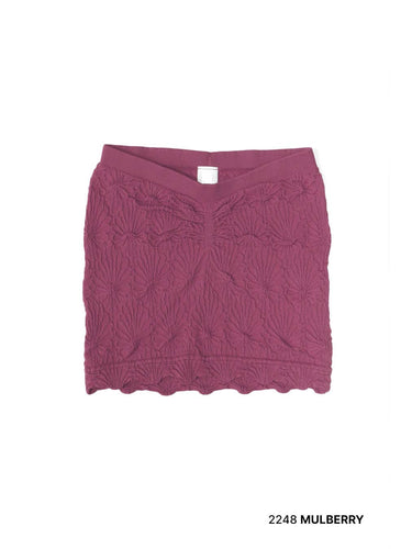 Ruched Lace Tube Top