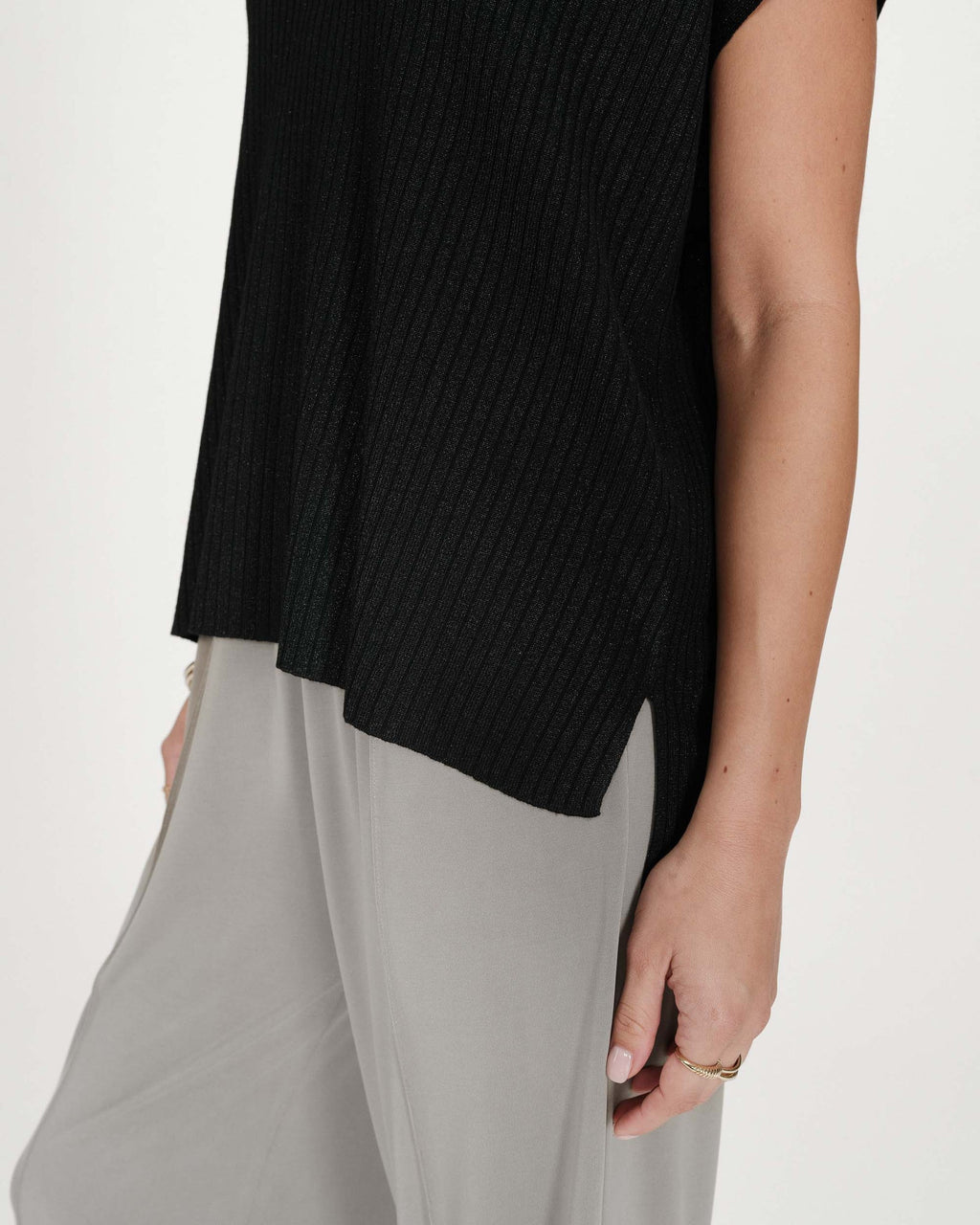 Vapor Shimmer Top