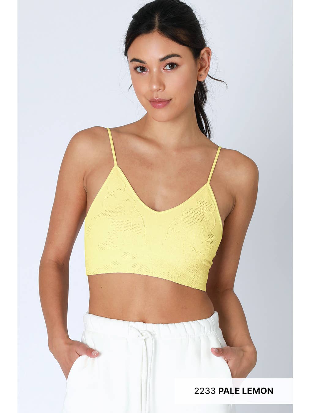 Lace Embroidered Bralette