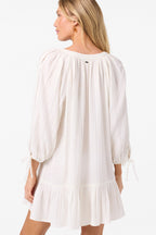 Lou White Cover-Up Dress