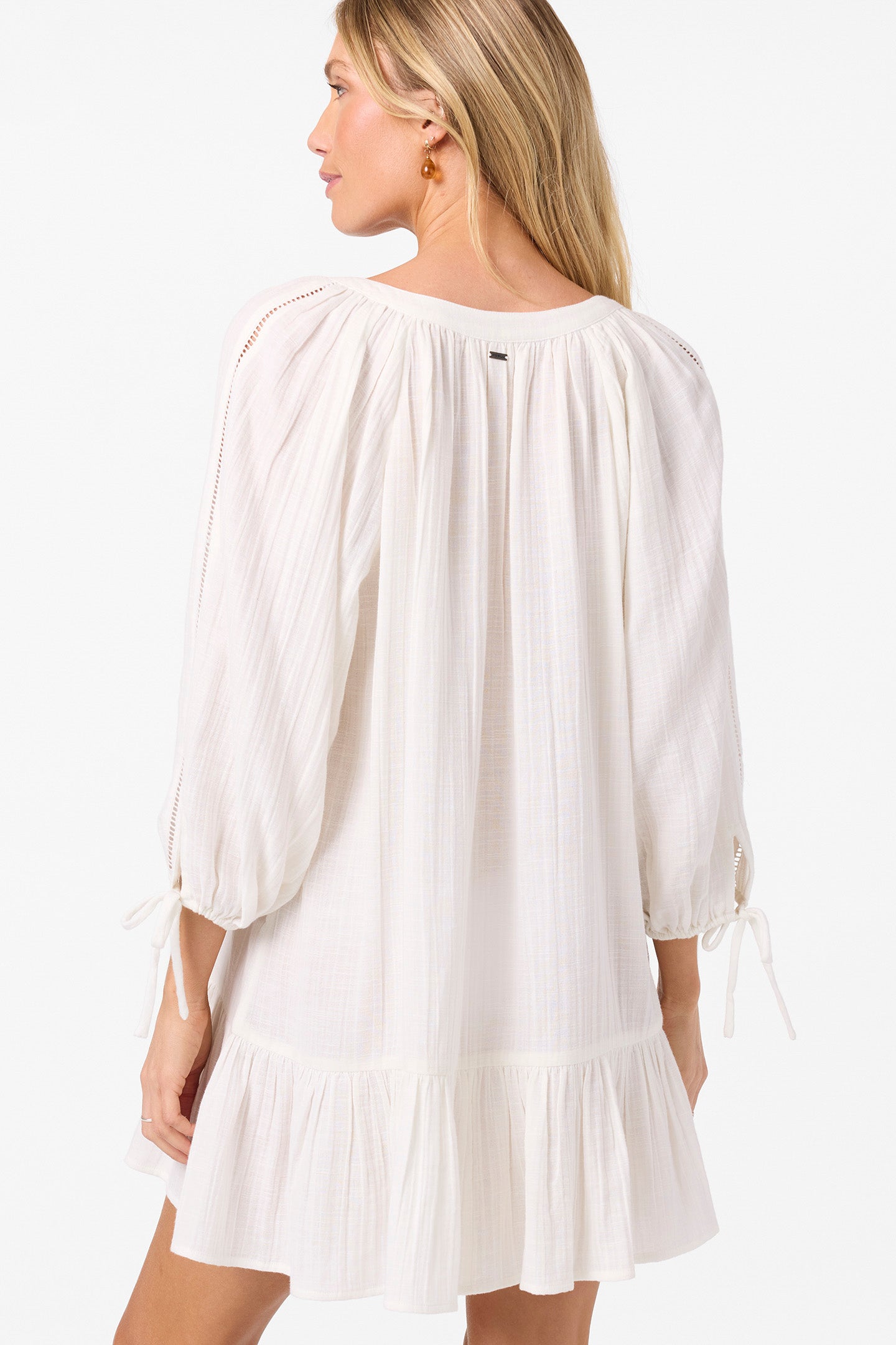 Lou White Cover-Up Dress