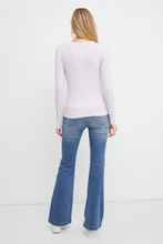 Round Neck Long Sleeve Tee