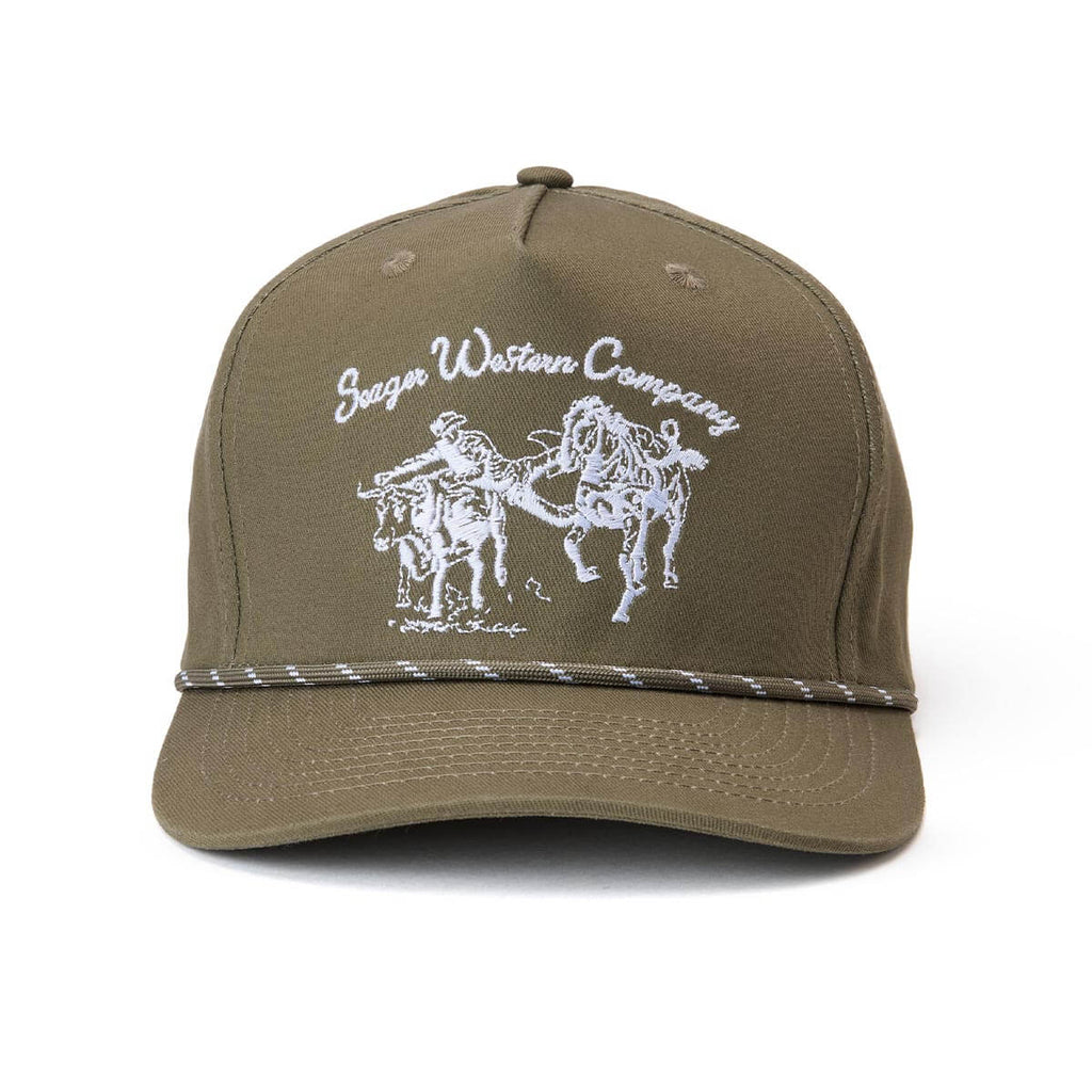 Los Rios Woodland Green Snapback