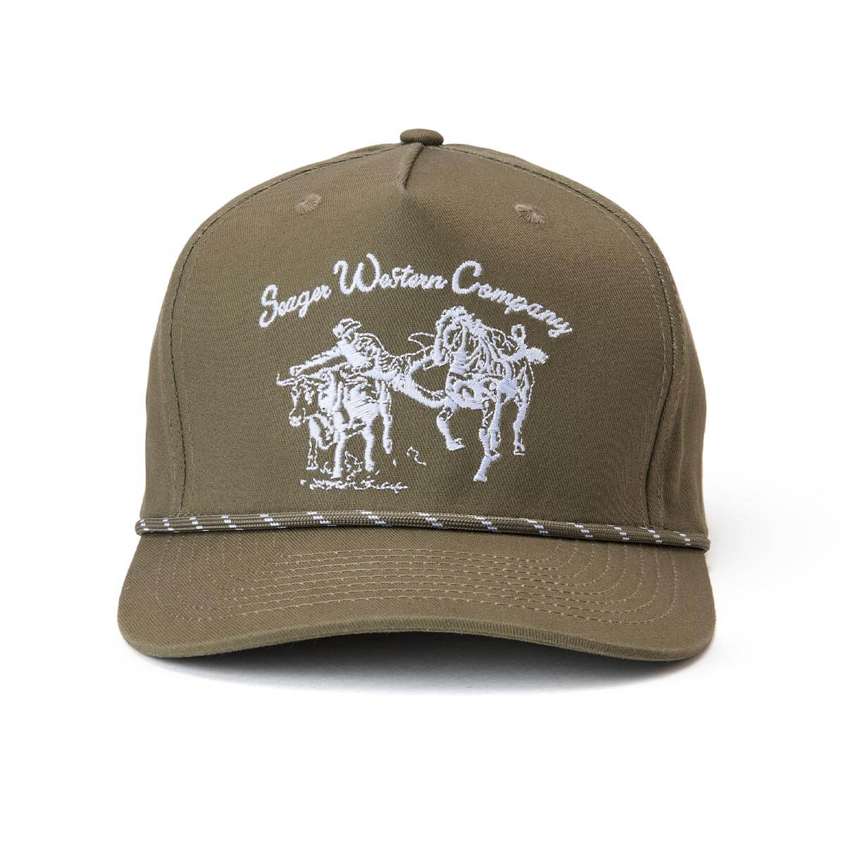 Los Rios Woodland Green Snapback