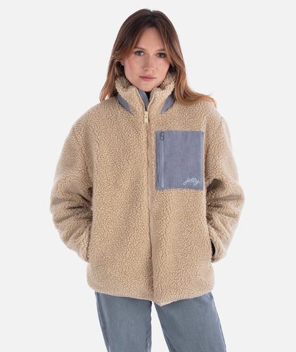 Cedar Ivory Fleece Jacket