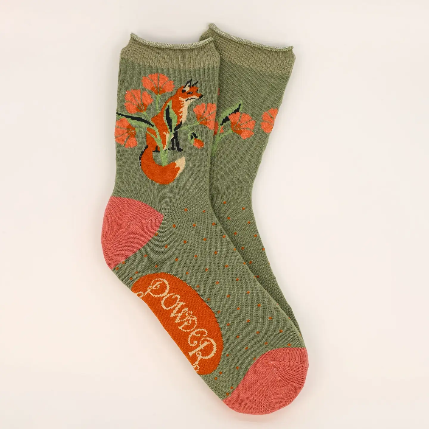 Meadow Fox Ankle Socks