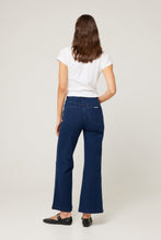 Dark Stone Sailor Crop Jeans