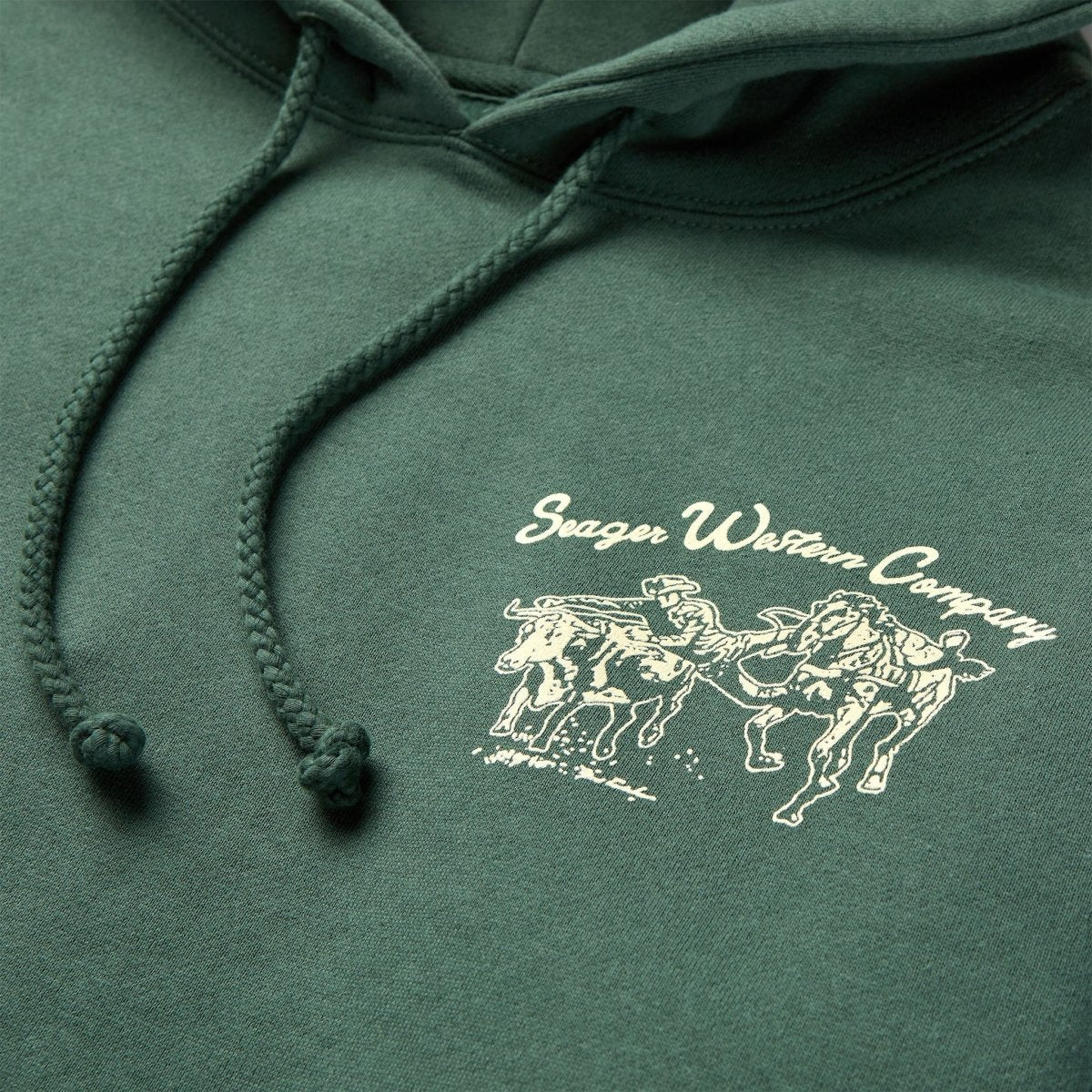 Los Rios Green Hoodie