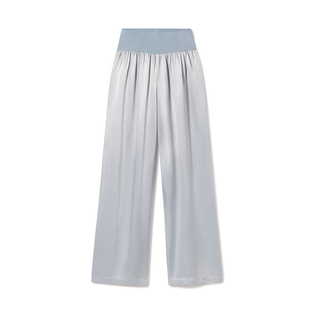 Lola Satin Morning Blue Pant