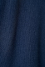 Blue Night Waffle Knit L/S Top