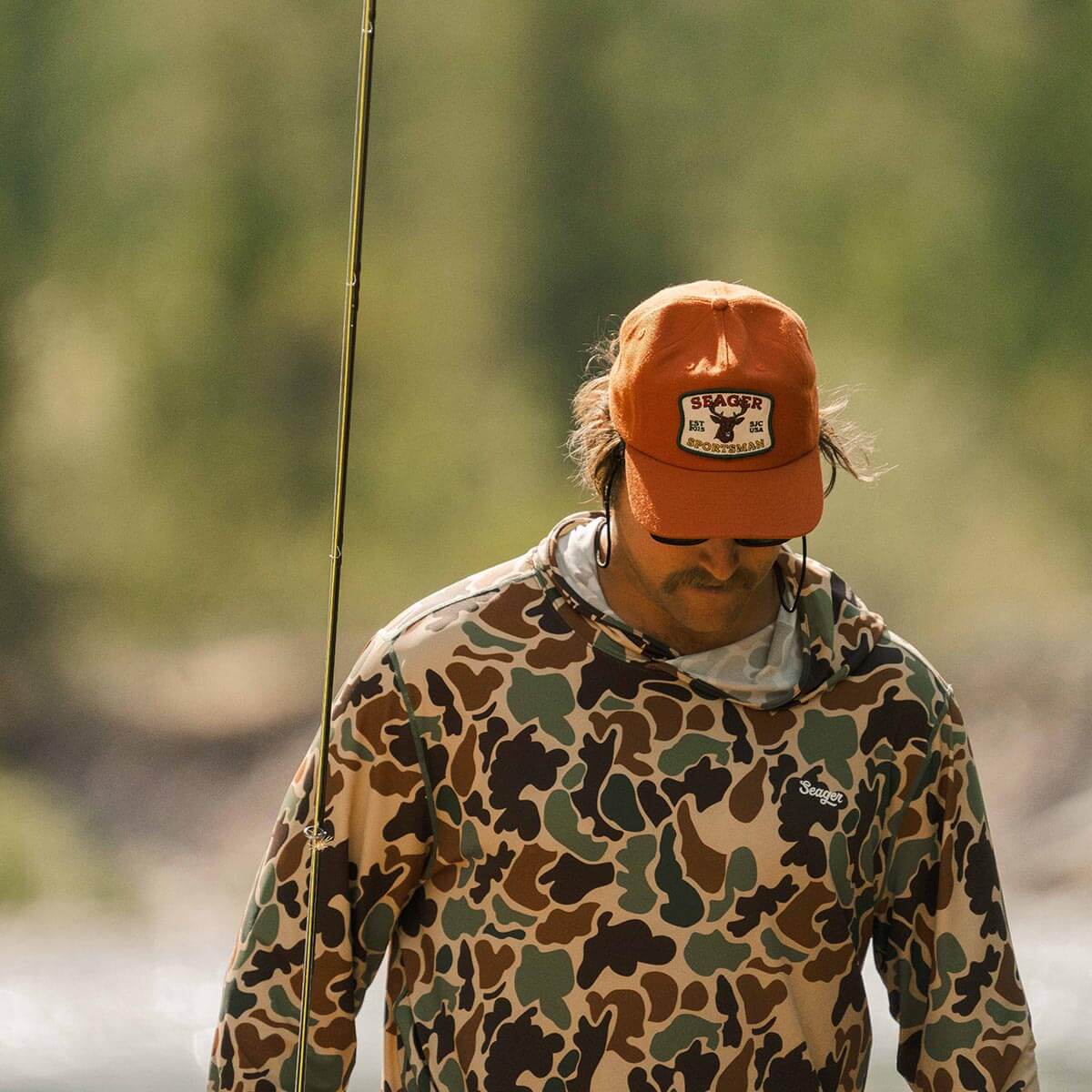 Sportsman Orange Snapback