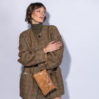 Darcy Buffed Whiskey Crossbody Bag
