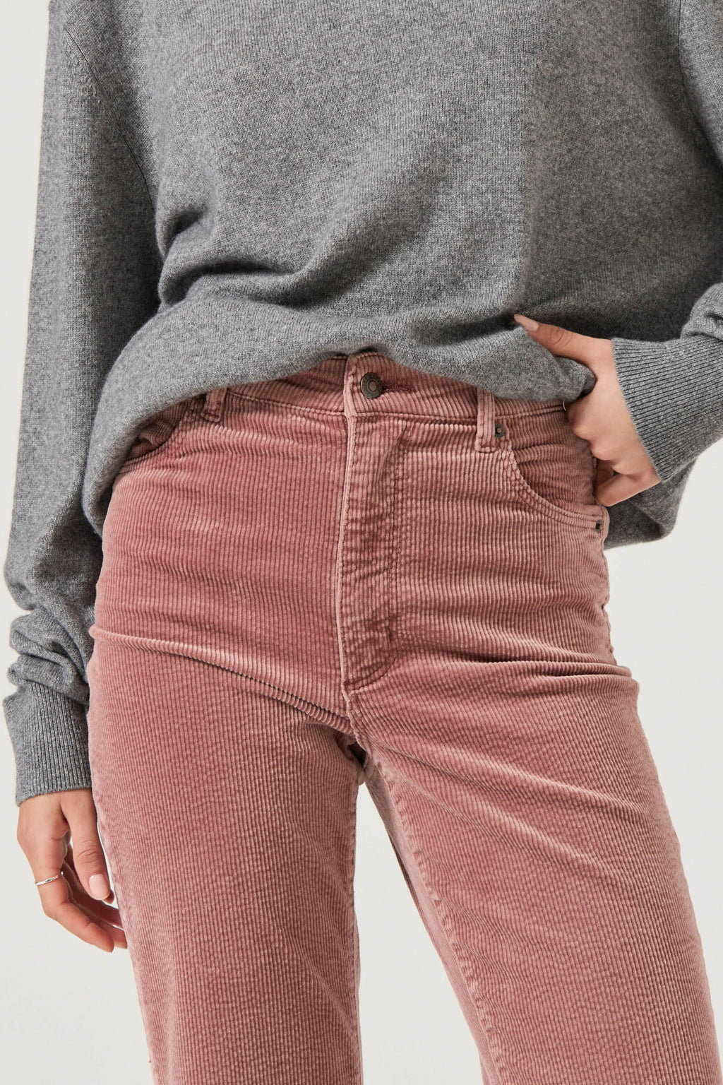 Eastcoast Flare Rosewood Cord Flare Pant