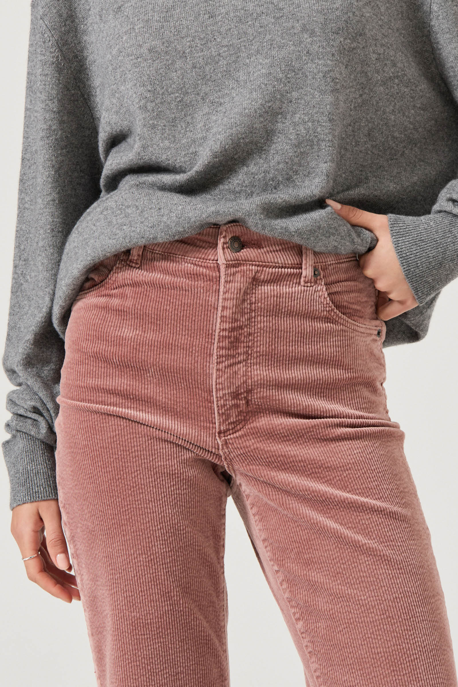 Eastcoast Flare Rosewood Cord Flare Pant
