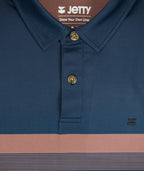 Bunker Stripe Navy Polo