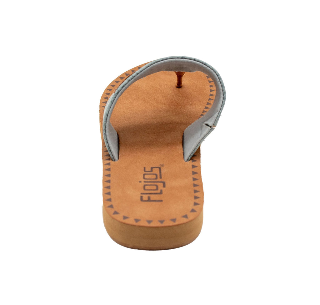 Grace Aqua Artisan Tulled Sandal