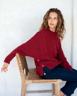 Topanga Cable Crew Sweater