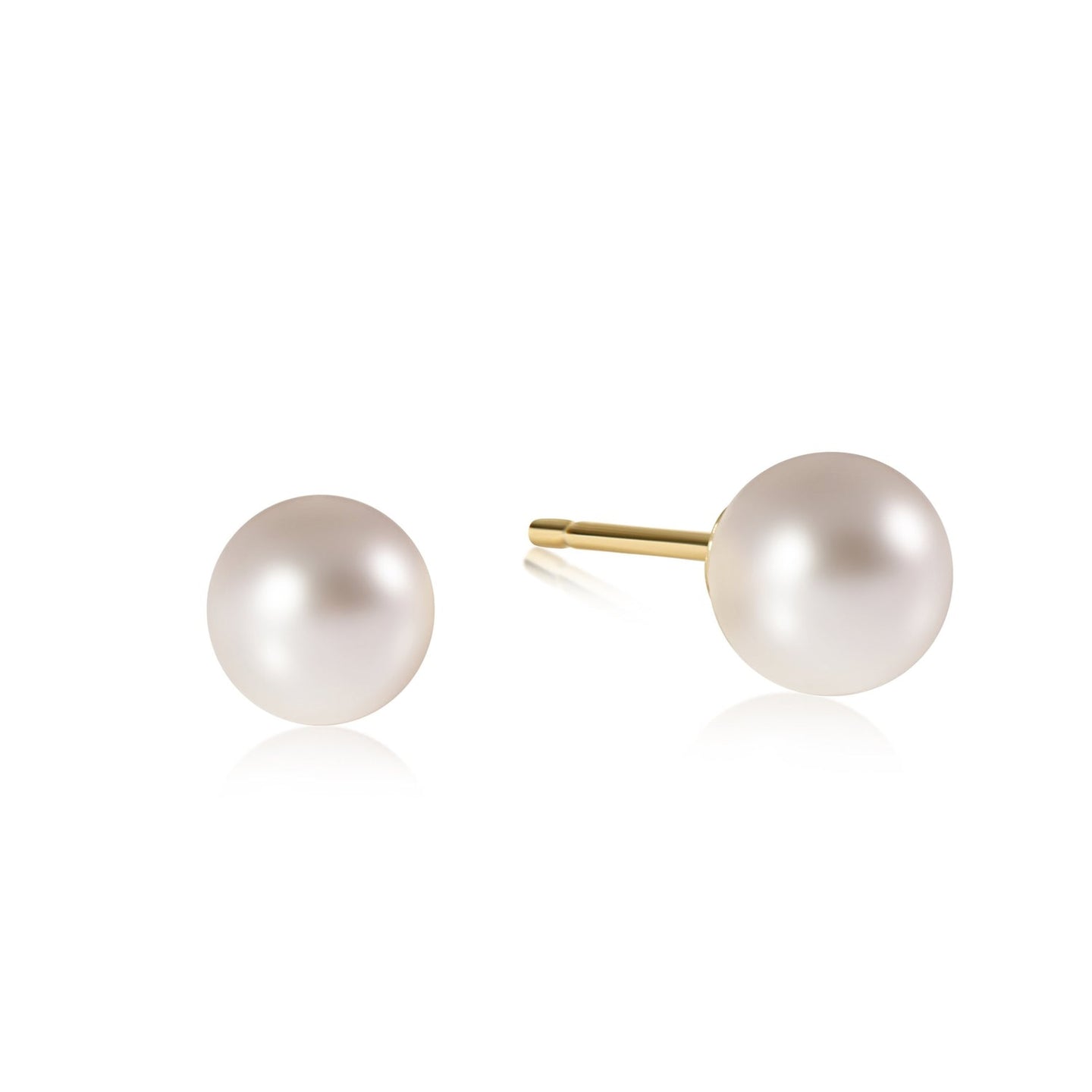 Classic Pearl 8mm Ball Studs