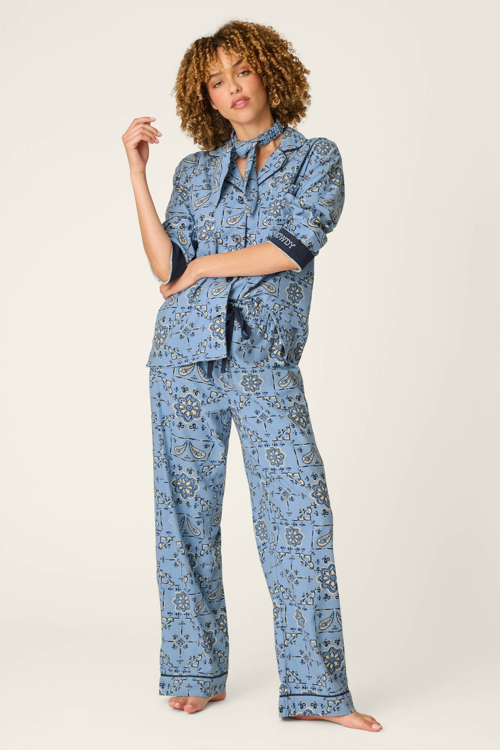 Bandana Flannel Classic PJ Set