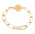 St. Benedict Coin Bracelet