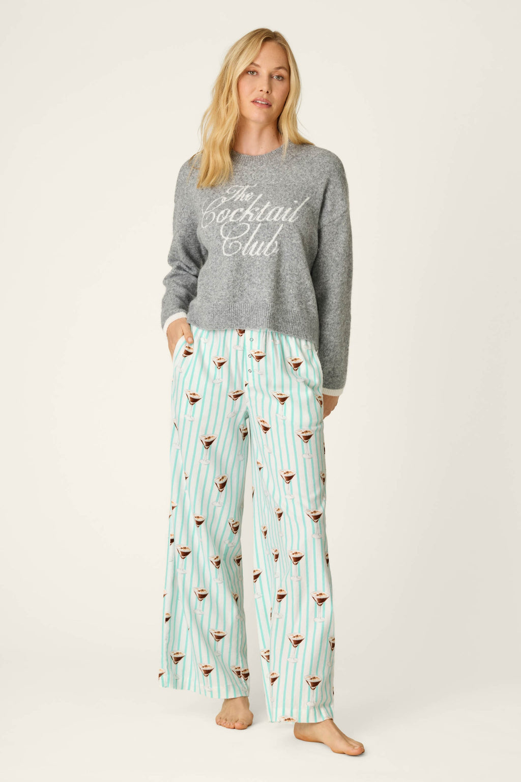 Espresso Martini Flannel PJ Pant
