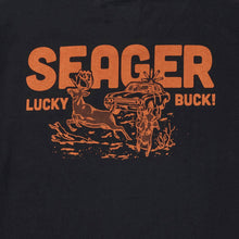 Lucky Buck Black Tee
